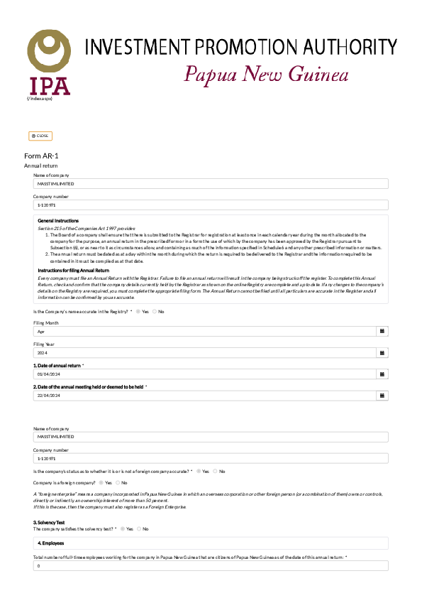 Page 1 screenshot